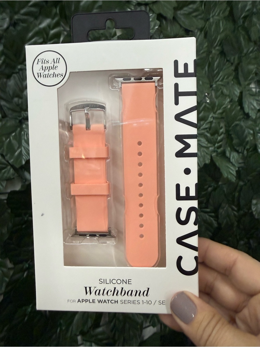 case-mate Peach Silicone Watch Band for Apple Watch - Soft Coral